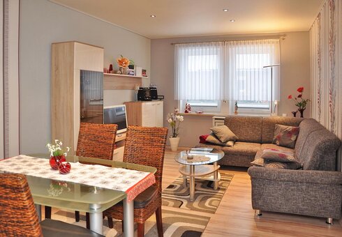 Ferienwohnung Bachwald (Wohnzimmer)