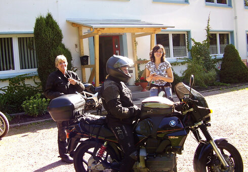 Biker sind herzlich willkommen