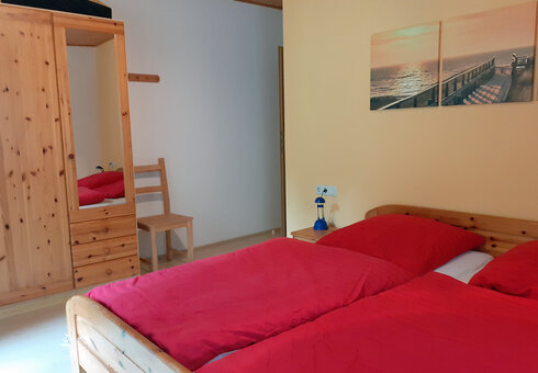 Blick in ein Ferienhaus