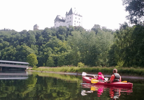 unterwegs mit dem Kanu 