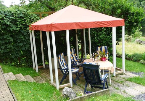Terrasse im Garten