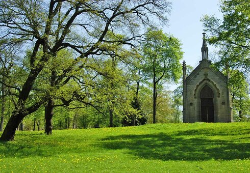 Kapelle im Englischen Garten