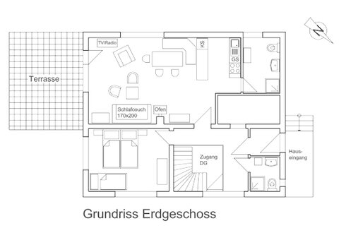 Grundriss Erdgeschoss