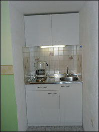 Blick in das Appartement