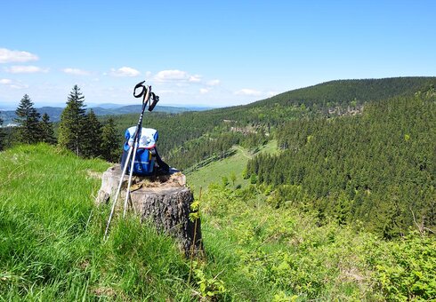Landschaft im Thüringer Wald