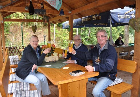 Entspannung auf der Terrasse