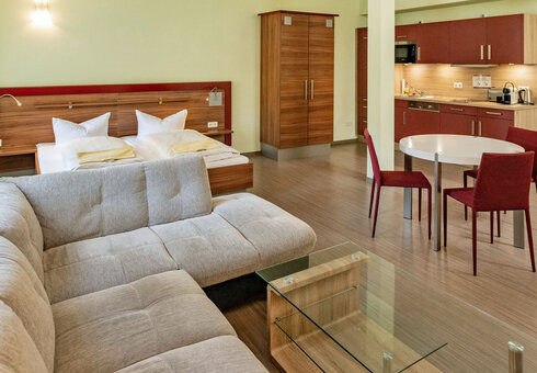 Blick in ein Appartement