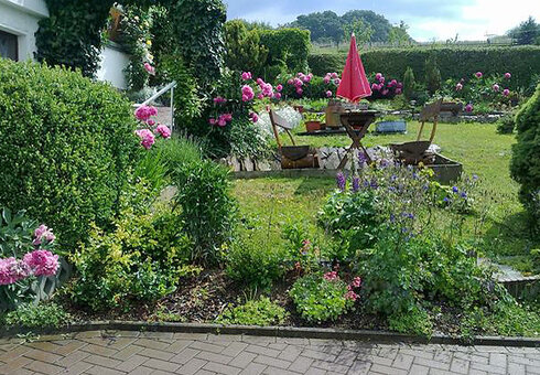 Sitzplatz im Garten