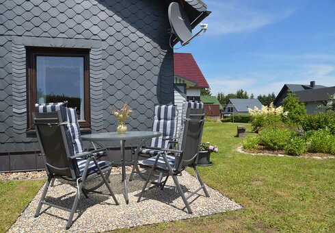 Terrasse im Garten