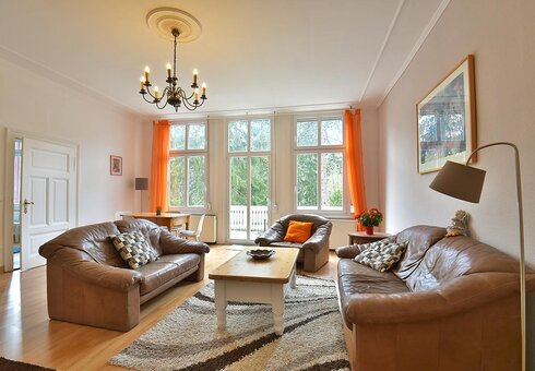 Ferienwohnung Schwalbennest (Wohnzimmer)
