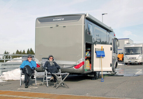Caravanstellplatz am Biathlonstadion Oberhof