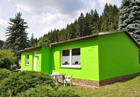 Unsere Ferienhäuser direkt am Wald