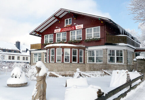 Winteransicht vom Luisensitz