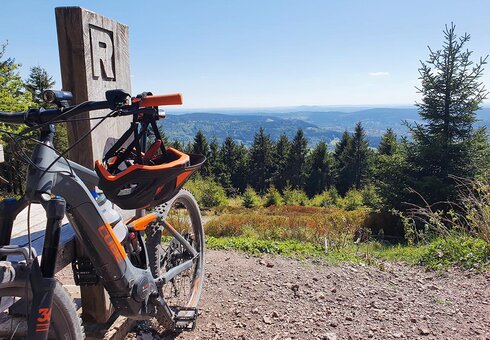 E-Bike an Plänkners Aussicht