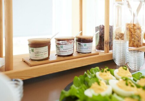 leckeres Frühstücksbuffet