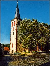 Blick zur Johanneskirche