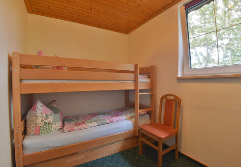 Schlafzimmer mit Etagenbett