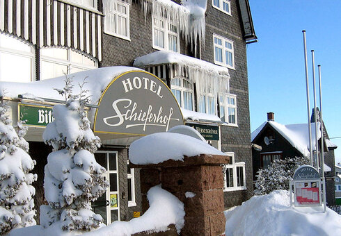 Hotel Schieferhof, Winteransicht