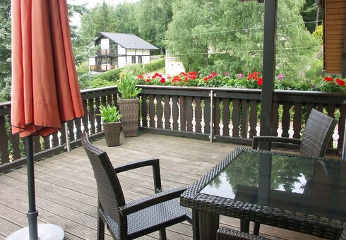 Balkon der Fewo 2
