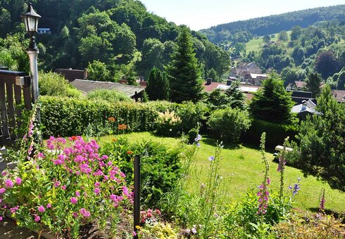 Unser gepflegter Garten