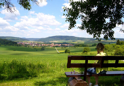Landschaft bei Kaltensundheim