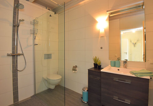 Bad mit Dusche / WC