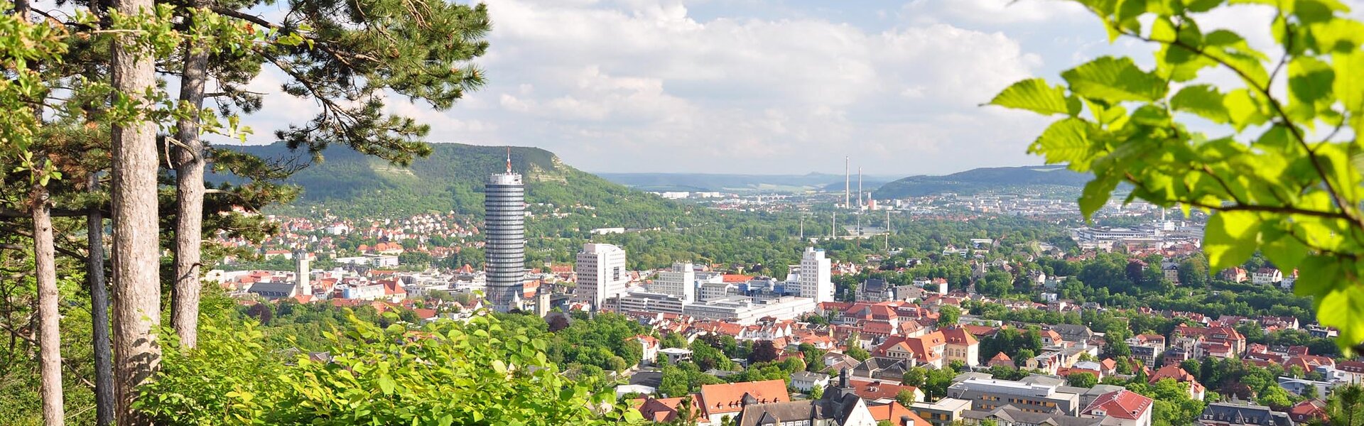 Blick auf Jena (vom Landgrafen)