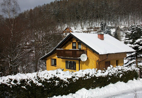 Ferienhaus Brunnenwiese im Winter