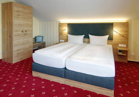 Blick in ein Deluxe Zimmer
