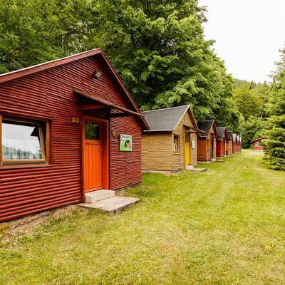 Ferienpark Thüringer Wald, Holzhäuser