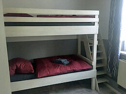 Blick in ein Gästezimmer