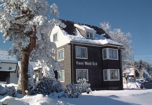 Haus Wald-Eck, Winteransicht