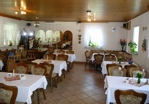 Blick in das Gasthaus