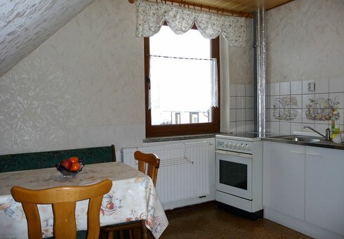 Blick in die Ferienwohnung (Küche)