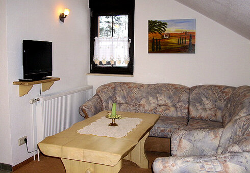 Dachwohnung (Wohnzimmer)