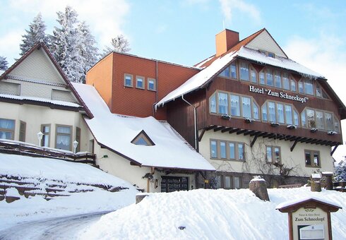 Hotel Zum Schneekopf, Winteransicht