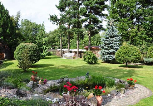 Blick in den Garten