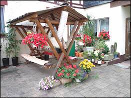 Terrasse im Hof