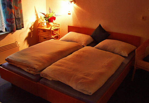 Blick in ein Ferienhaus