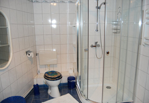 Blick in ein Badezimmer