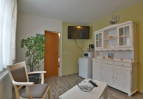 Blick in ein Familienzimmer