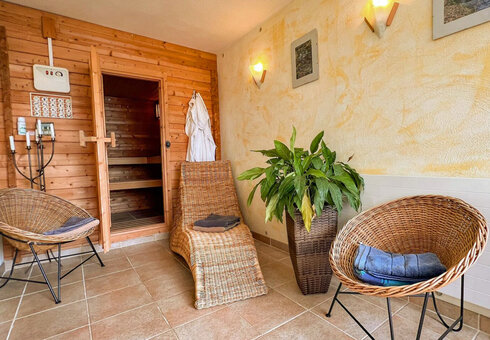 Sauna mit Ruheraum