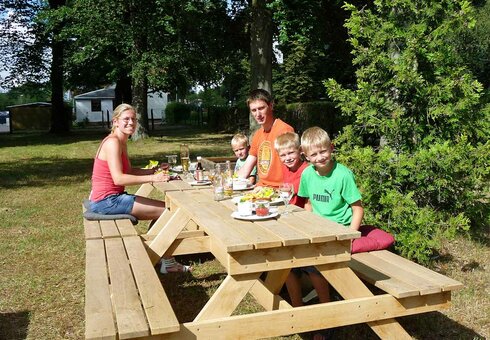 hoteleigener Biergarten
