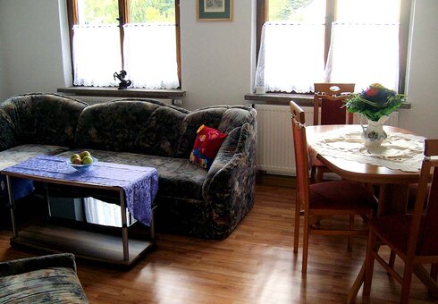 Blick in das Ferienhaus