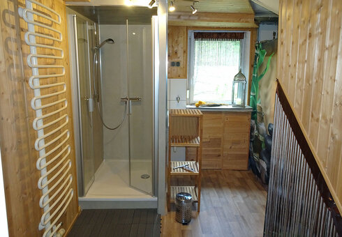 Dusche Erdgeschoss