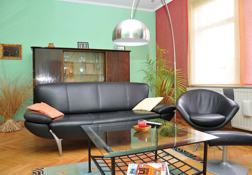 Blick in ein Appartement