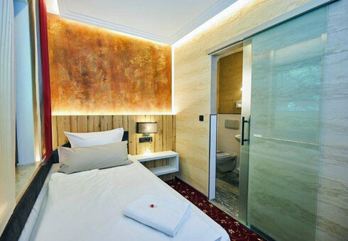 Blick in ein Gästezimmer