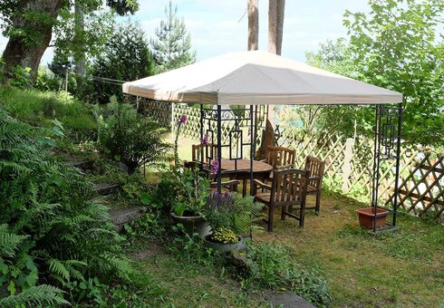 Sitzecke im Garten