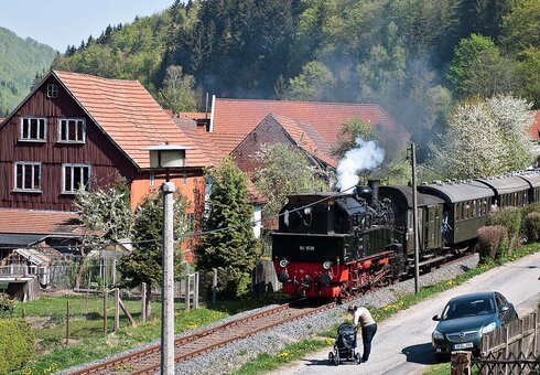 historische Dampflok