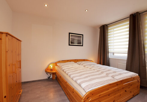 Schlafzimmer 2 mit Doppelbett